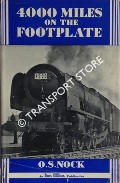 Book cover of Four Thousand Miles on the Footplate by NOCK, O.S.
